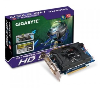Imagine Placa video Gigabyte ATI Radeon HD 5750 PCI-E 2.0 1GB R575D5-1GD